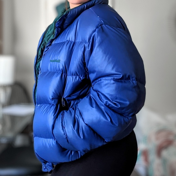 SOLD!Mountbel Vintag Reversible Down Puffer Jacket - Picture 2 of 8